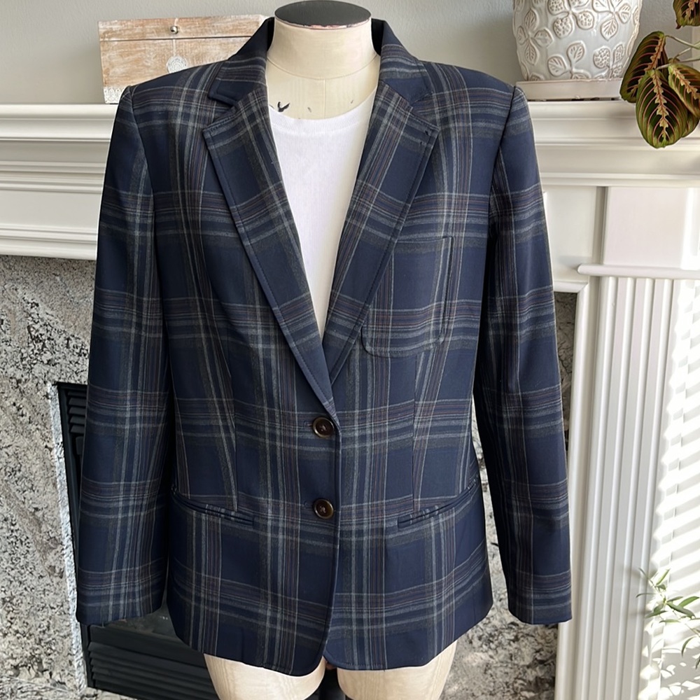Tommy Hilfiger plaid blazer
